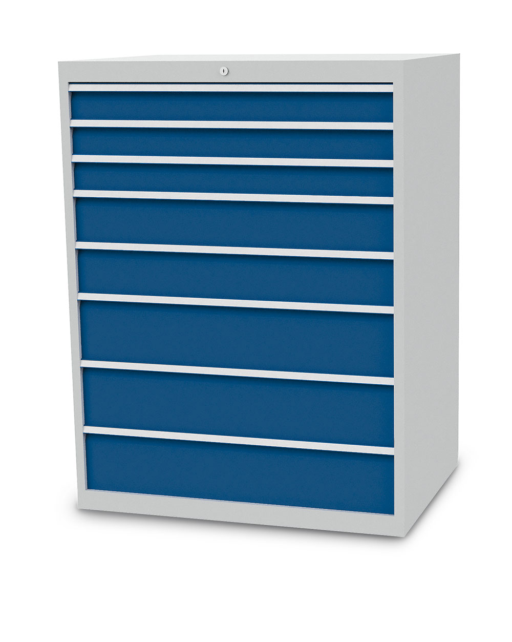 113-0323V10_B-H_7035-5010 Schubladenschrank 113/0323V10 736 Tiefe