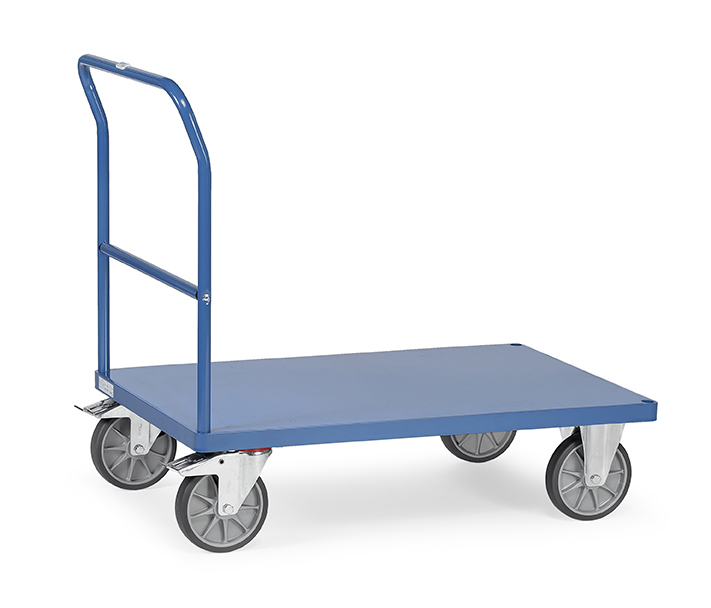 Schiebebügelwagen mit Blechplattform 2500B