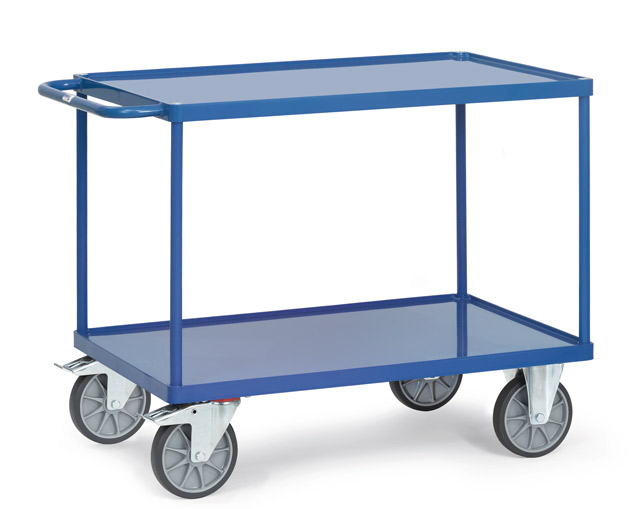 Tischwagen 2400 W mit Stahlblech-Wannen