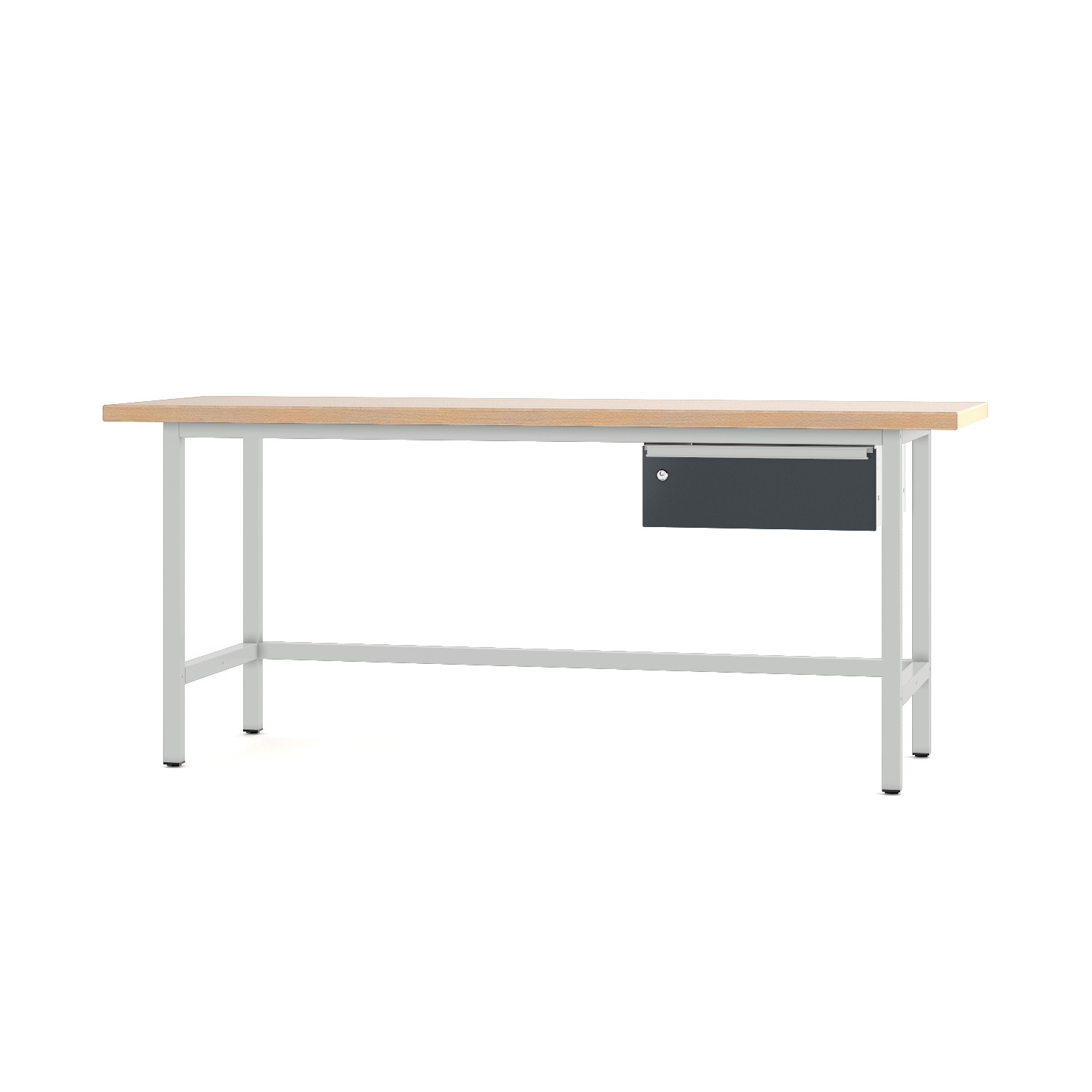 Werktisch_31-WT-001_lichtgrau_anthrazitgrau