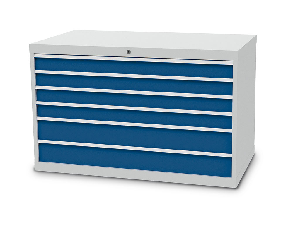 Schubladenschrank 1380/0420V18 736 Tiefe
