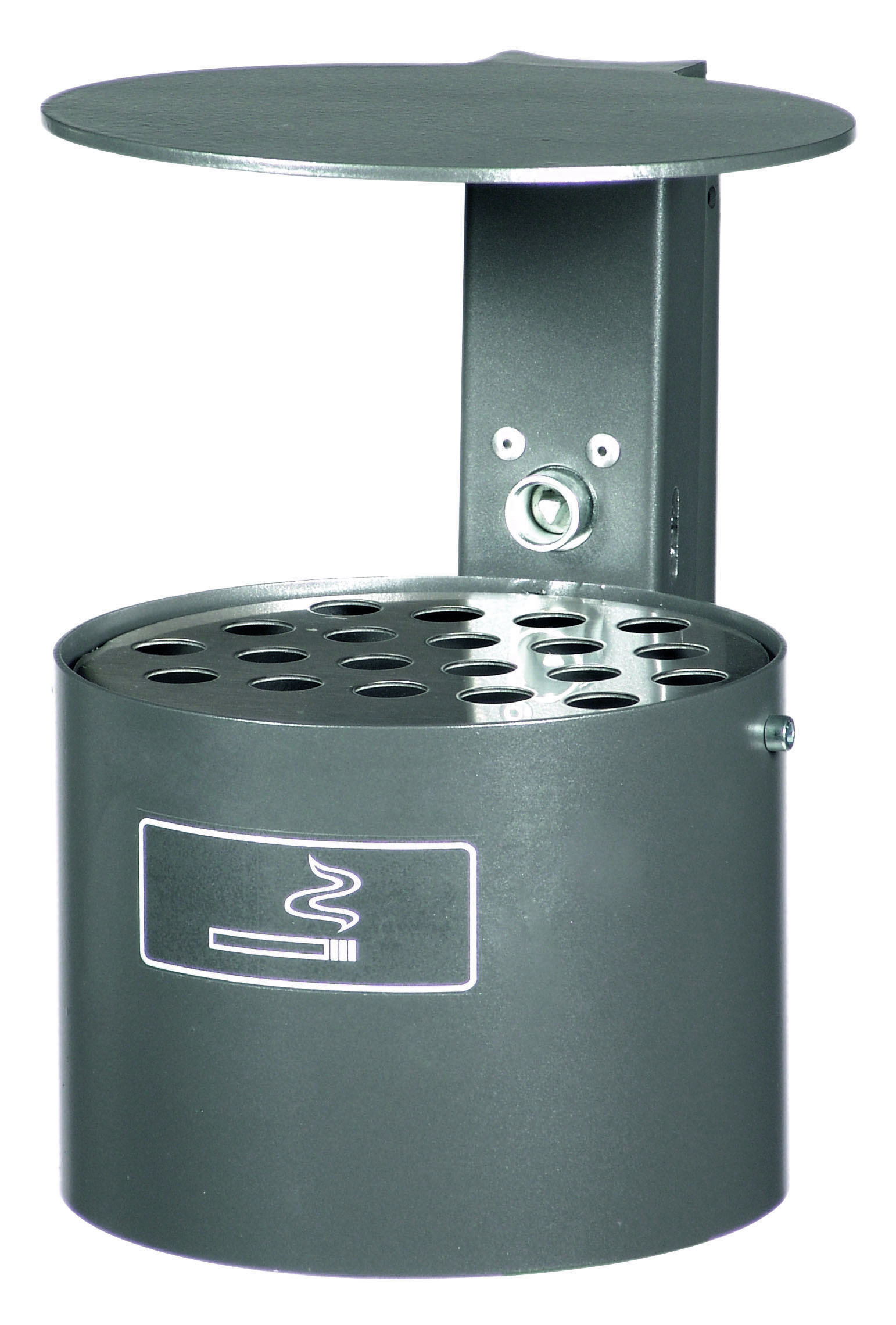 Rund Ascher mit Abdeckhaube